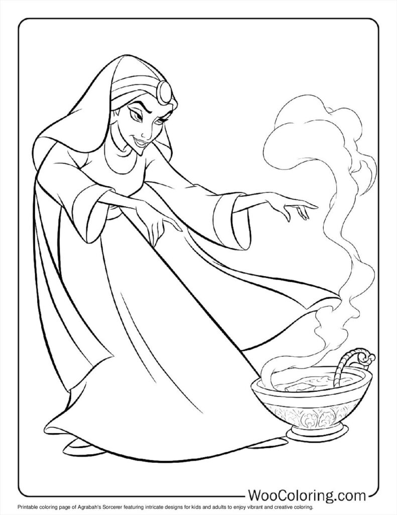 100 Disney Villain Coloring Pages Free PDF To Print Woo Coloring