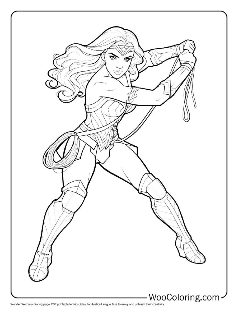 100 Justice League Coloring Pages Free PDF To Print Woo Coloring