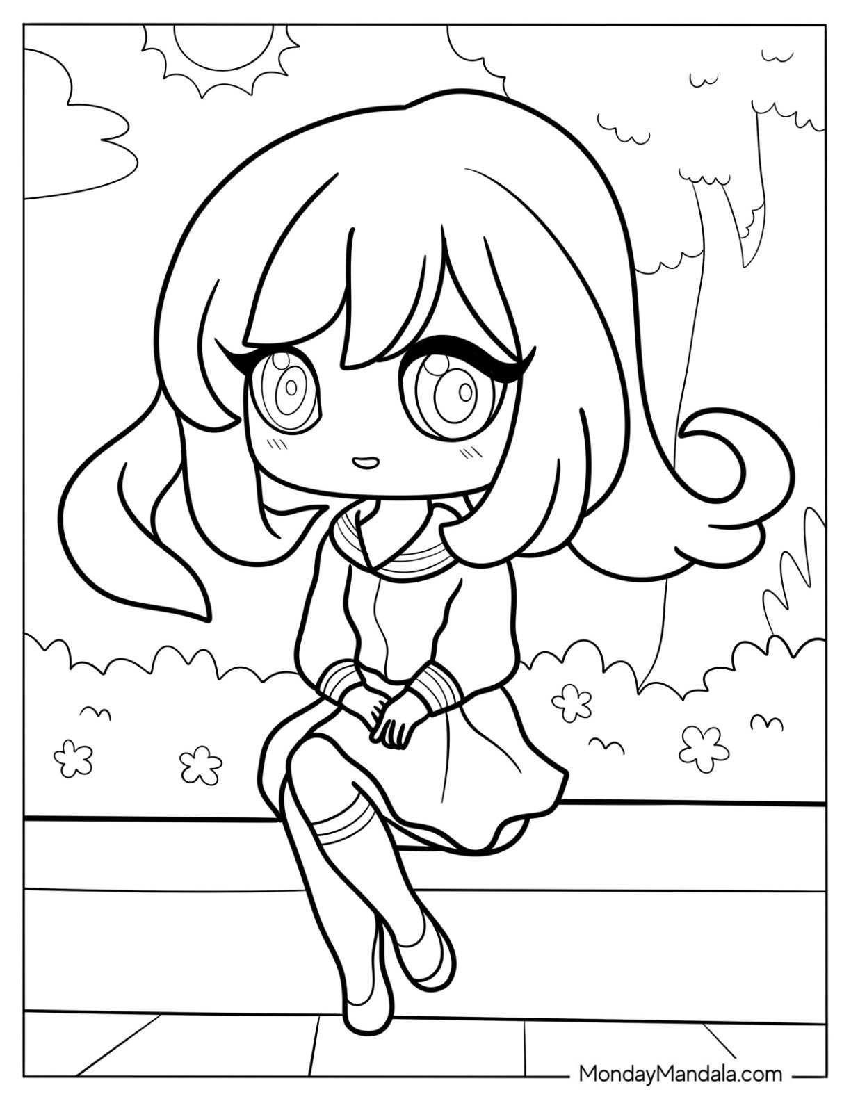 Cute Girls Coloring Pages Printable