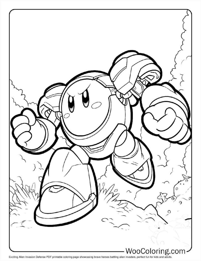 100 Kirby Coloring Pages Free PDF To Print Woo Coloring