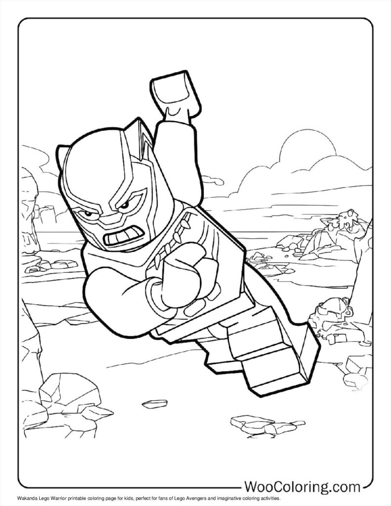 100 Lego Avengers Coloring Pages Free PDF To Print Woo Coloring