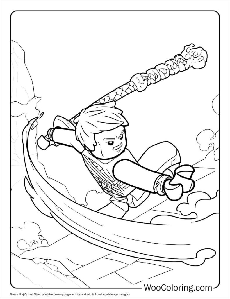 100 Lego Ninjago Coloring Pages Free PDF To Print Woo Coloring