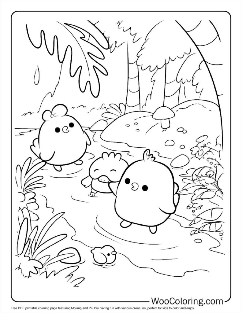 100 Molang Coloring Pages Free PDF To Print Woo Coloring