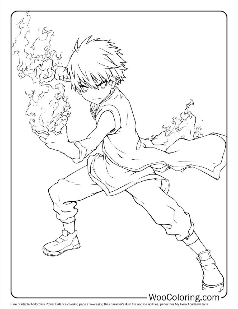 100 My Hero Academia Coloring Pages Free PDF To Print Woo Coloring