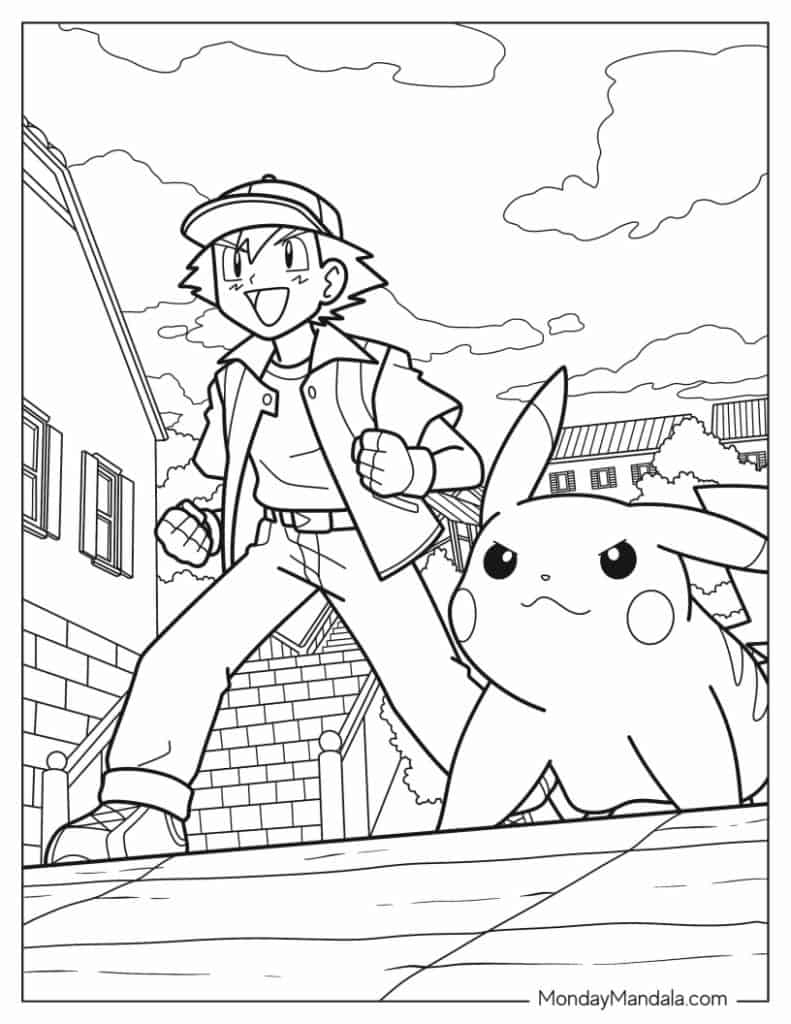 100 Pokemon Coloring Pages Free PDF Printables 