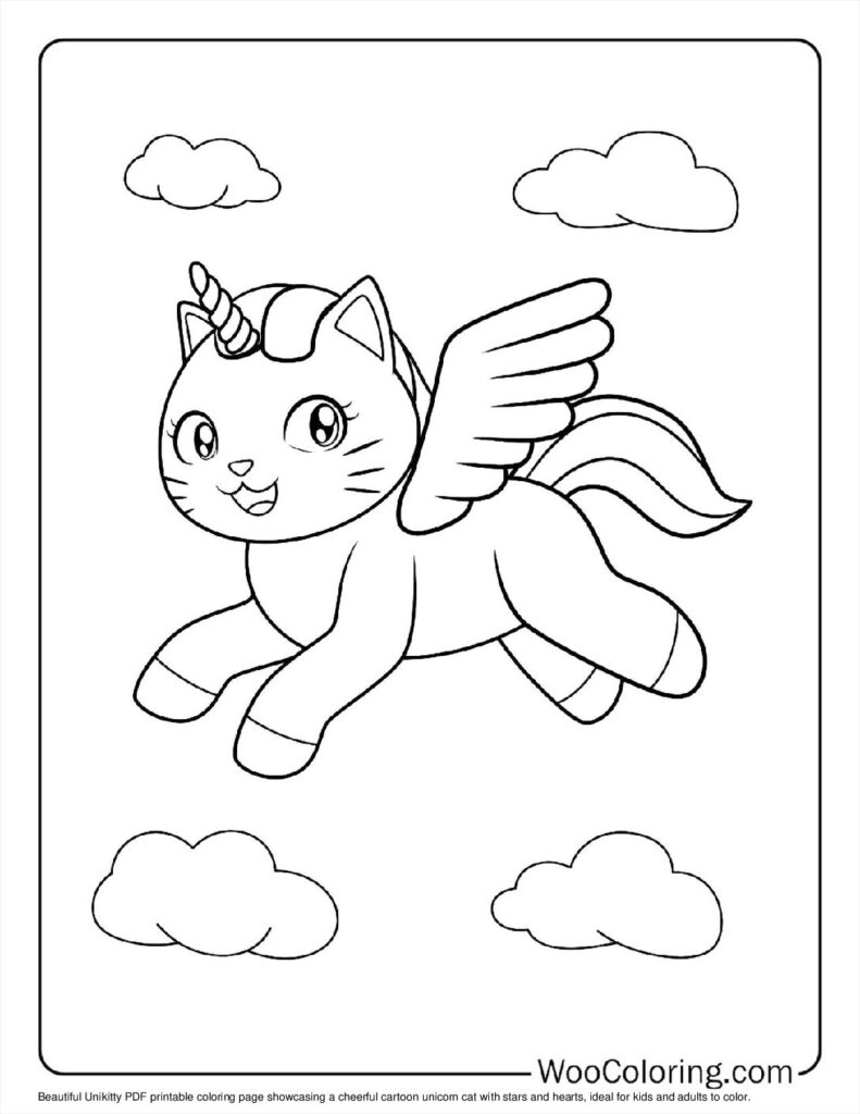 Unikitty Coloring Pages Printable
