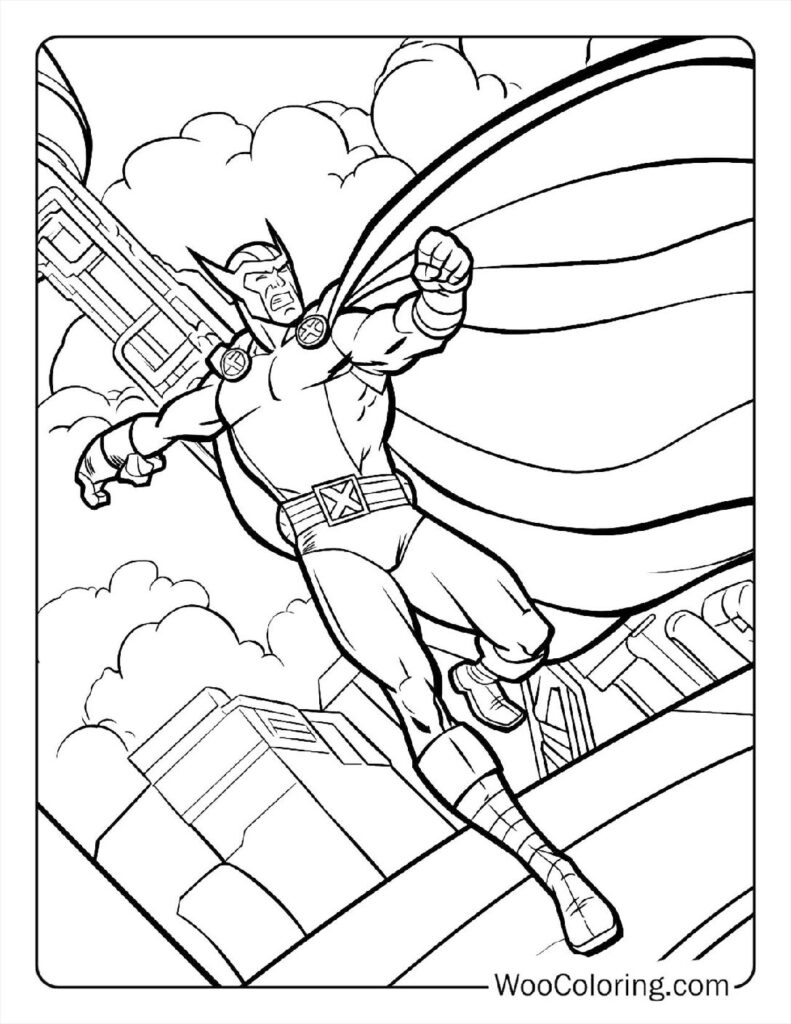 100 X Men Coloring Pages Free PDF To Print Woo Coloring
