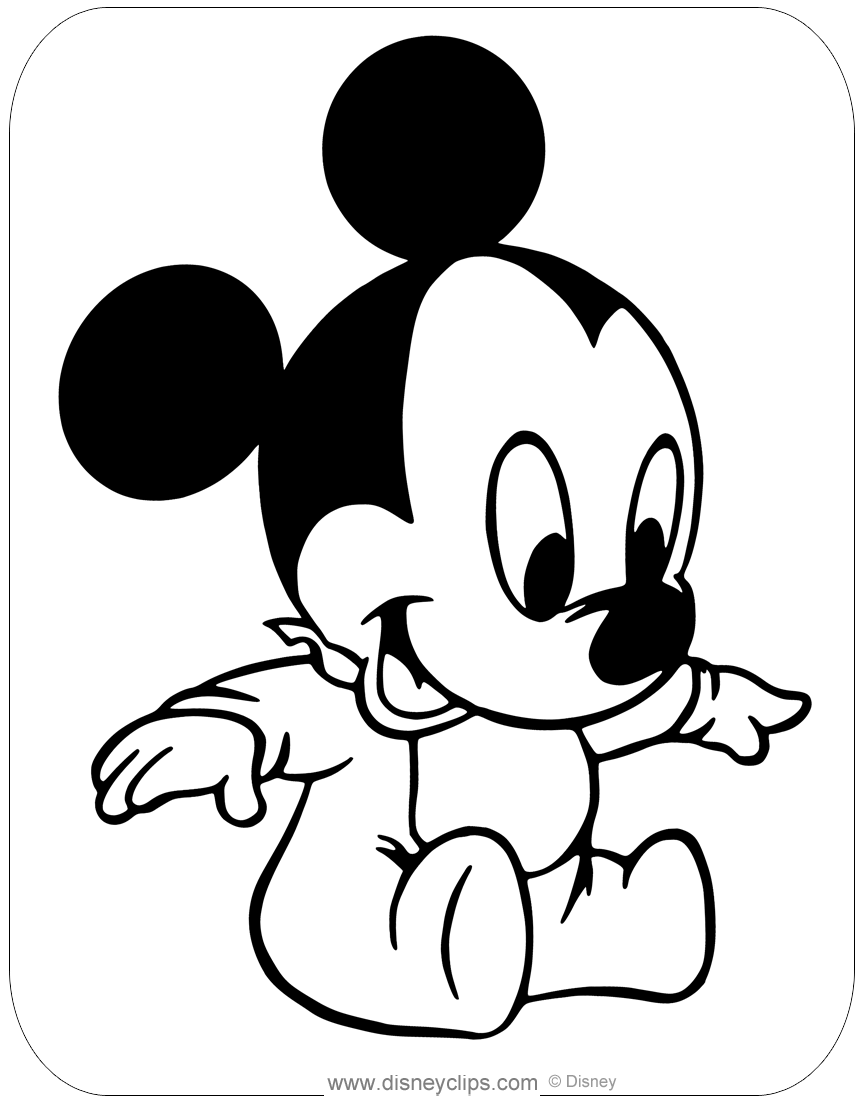 Cute Babies Coloring Pages Printable