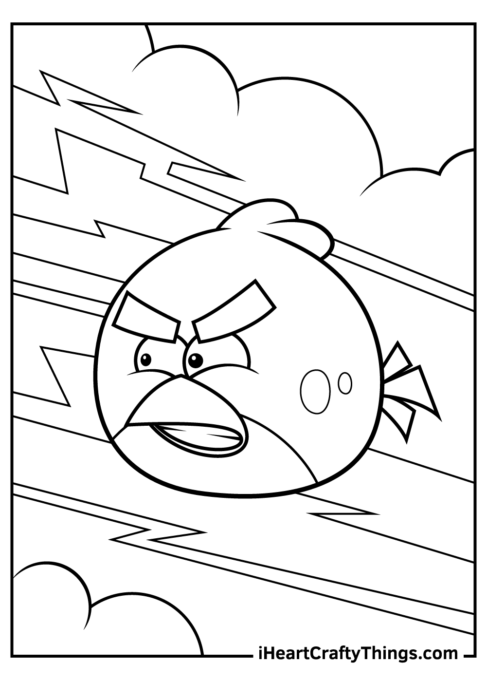 15 Easy Angry Birds Coloring Pages Free Printable PDFs 