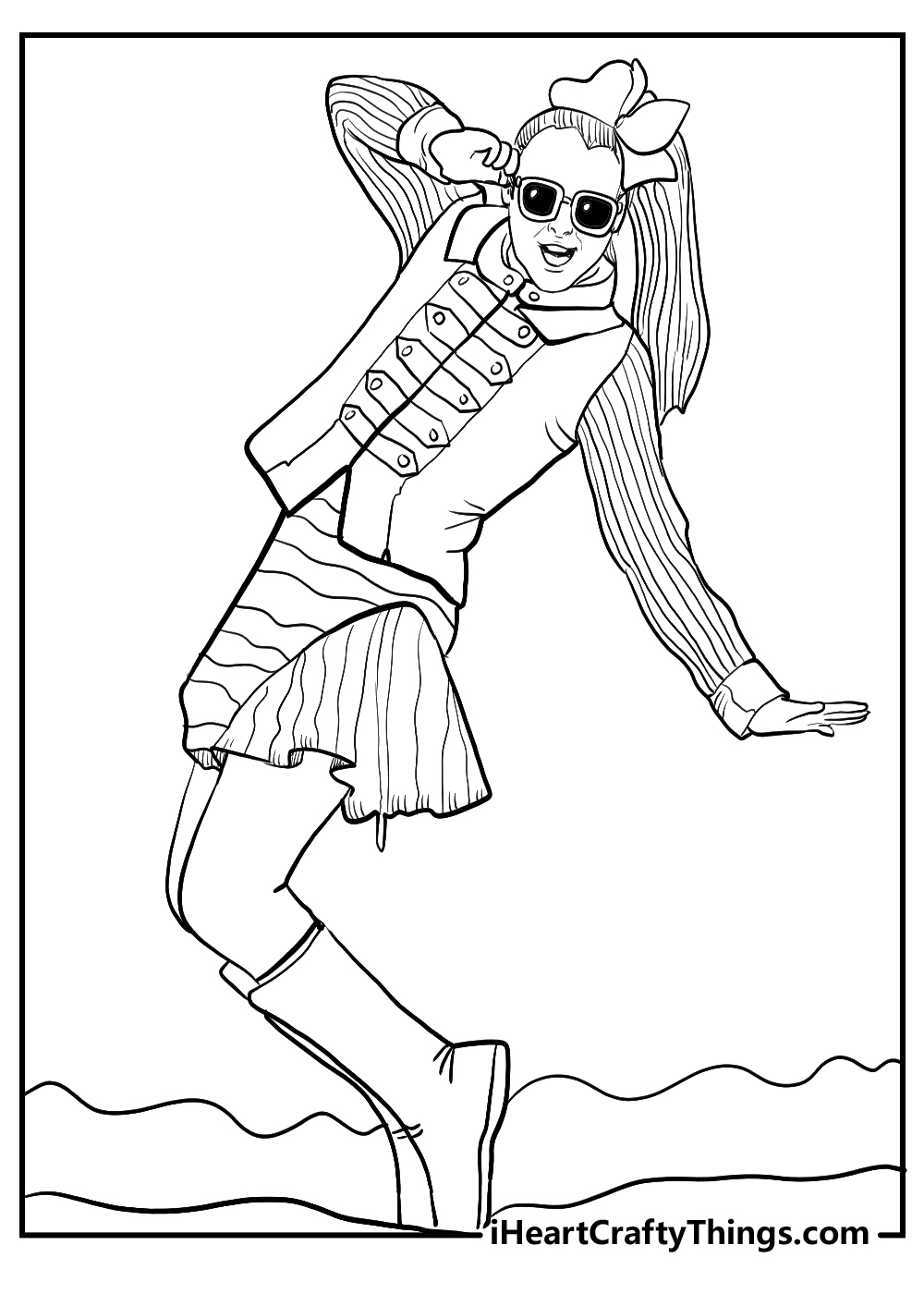 15 Jojo Siwa Coloring Pages 100 Free Printables 