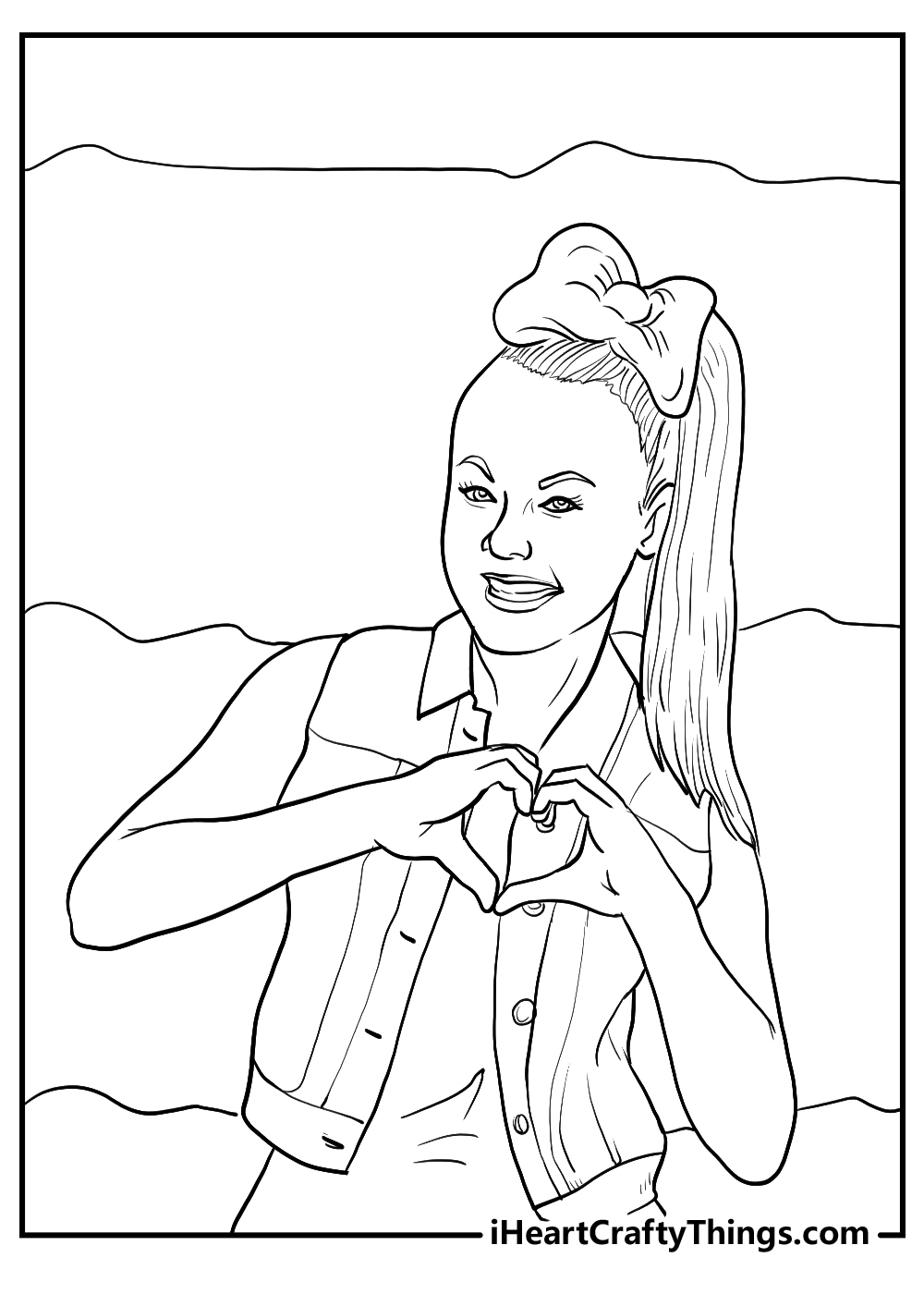 15 Jojo Siwa Coloring Pages 100 Free Printables 