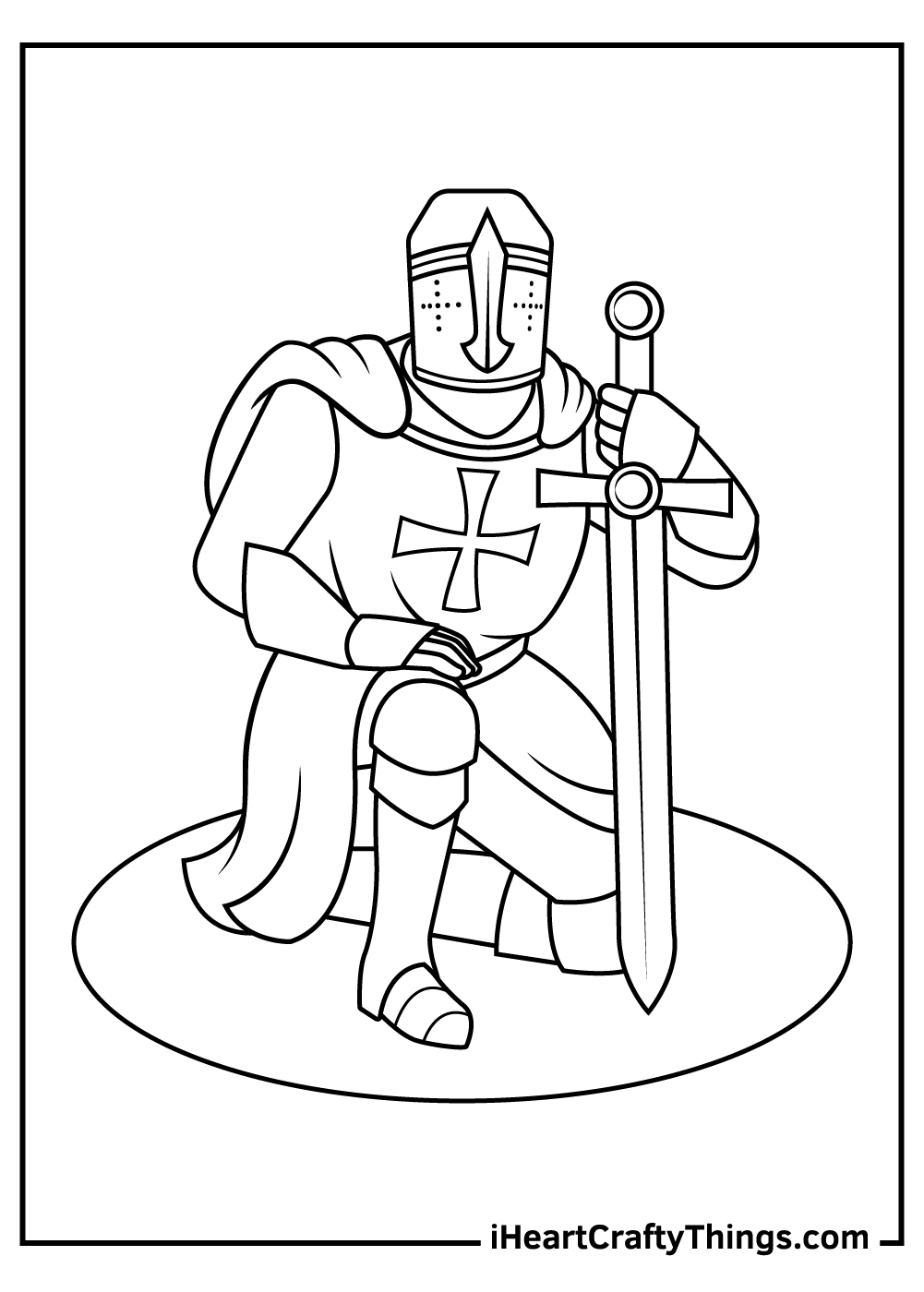 Medieval Coloring Coloring Pages Printable