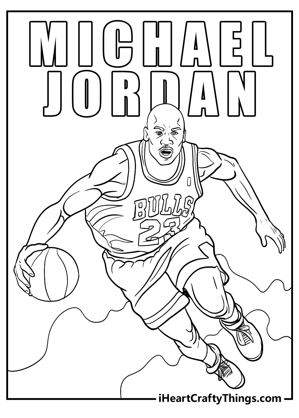 15 Michael Jordan Coloring Pages For Kids Free Printables 