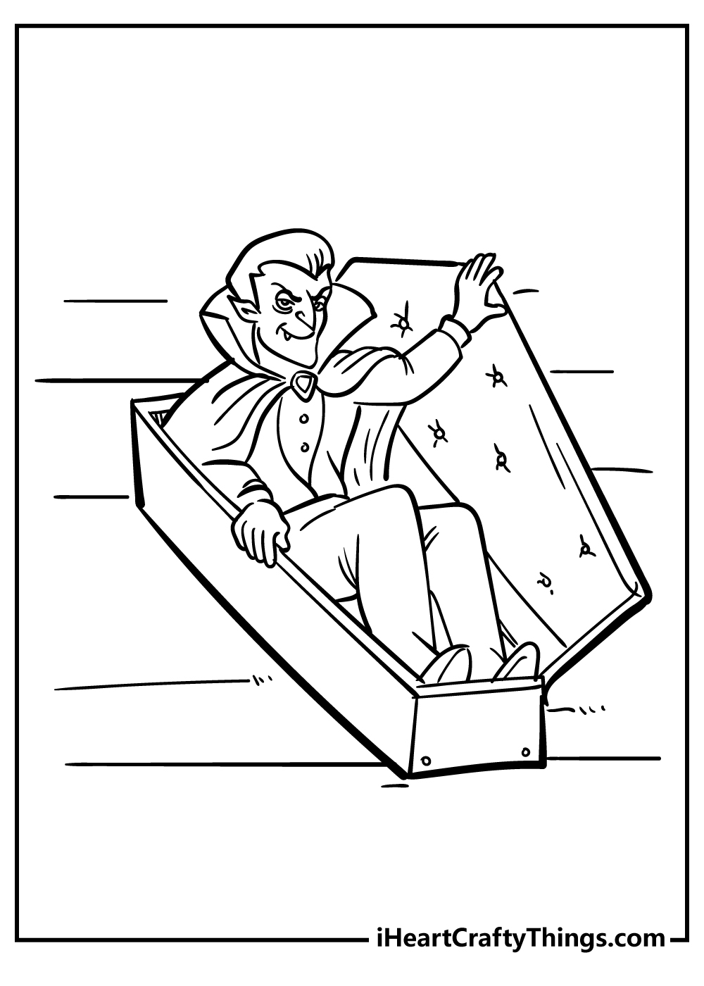 15 Vampire Coloring Pages 100 Free Printables 