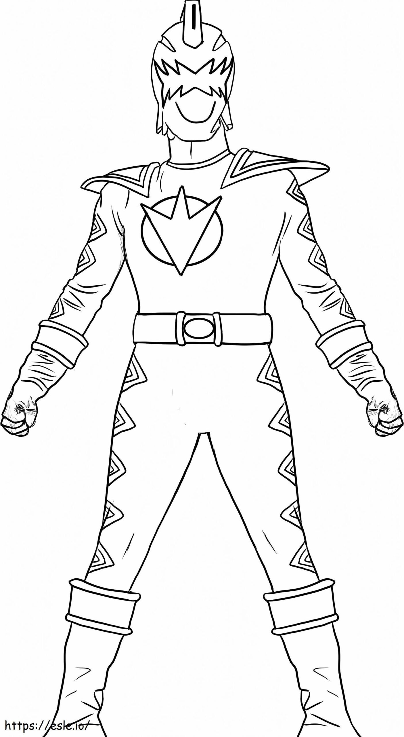 1542764997 Proven Power Rangers Dino Thunder Ranger Party Ideas Coloring Page