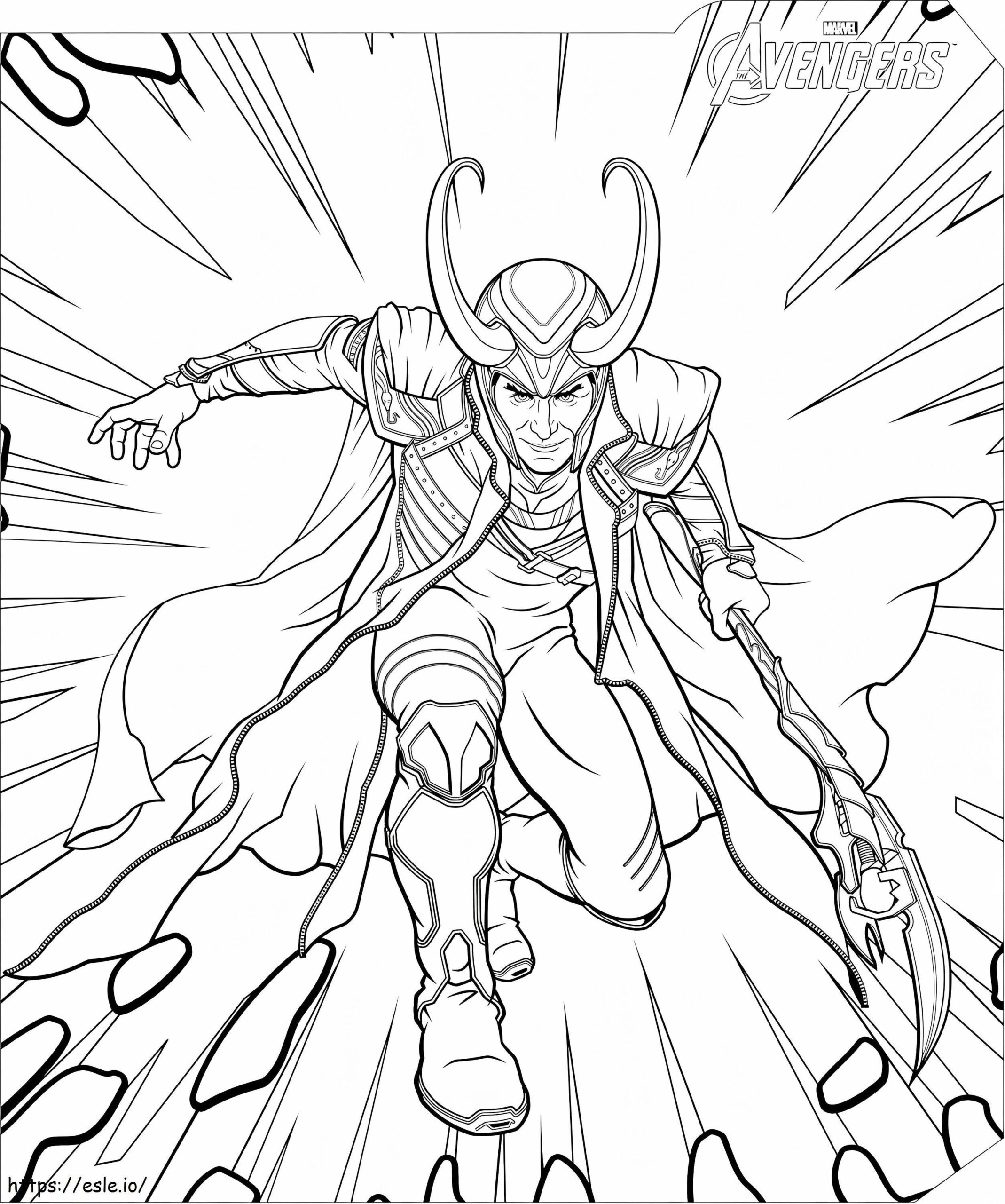 1562374579 Loki A4 Coloring Page