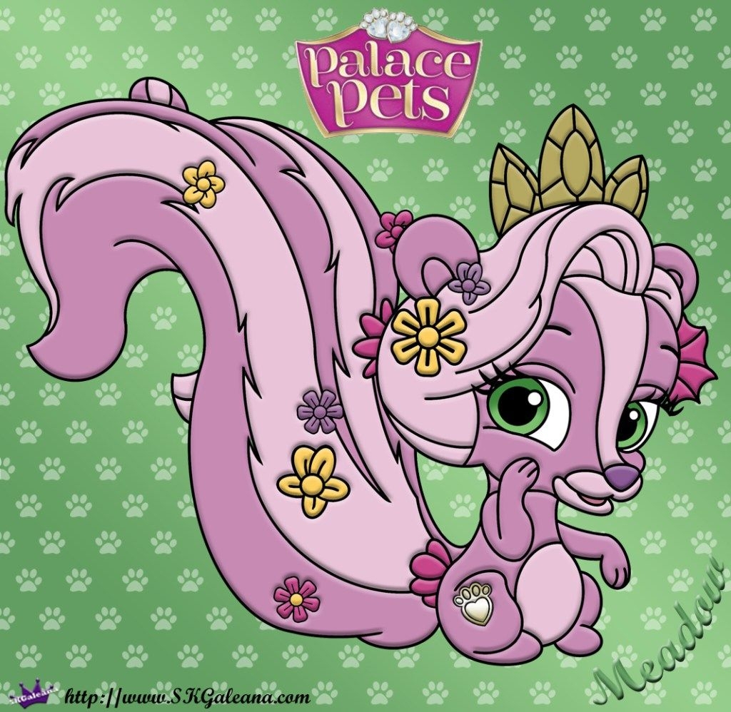Palace Pets Birdadette Coloring Page Printable