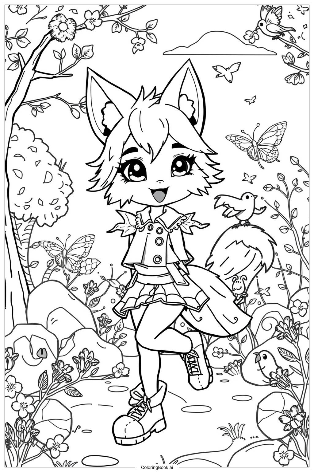 18 Wolf Coloring Pages Free PDF PNG Printables 