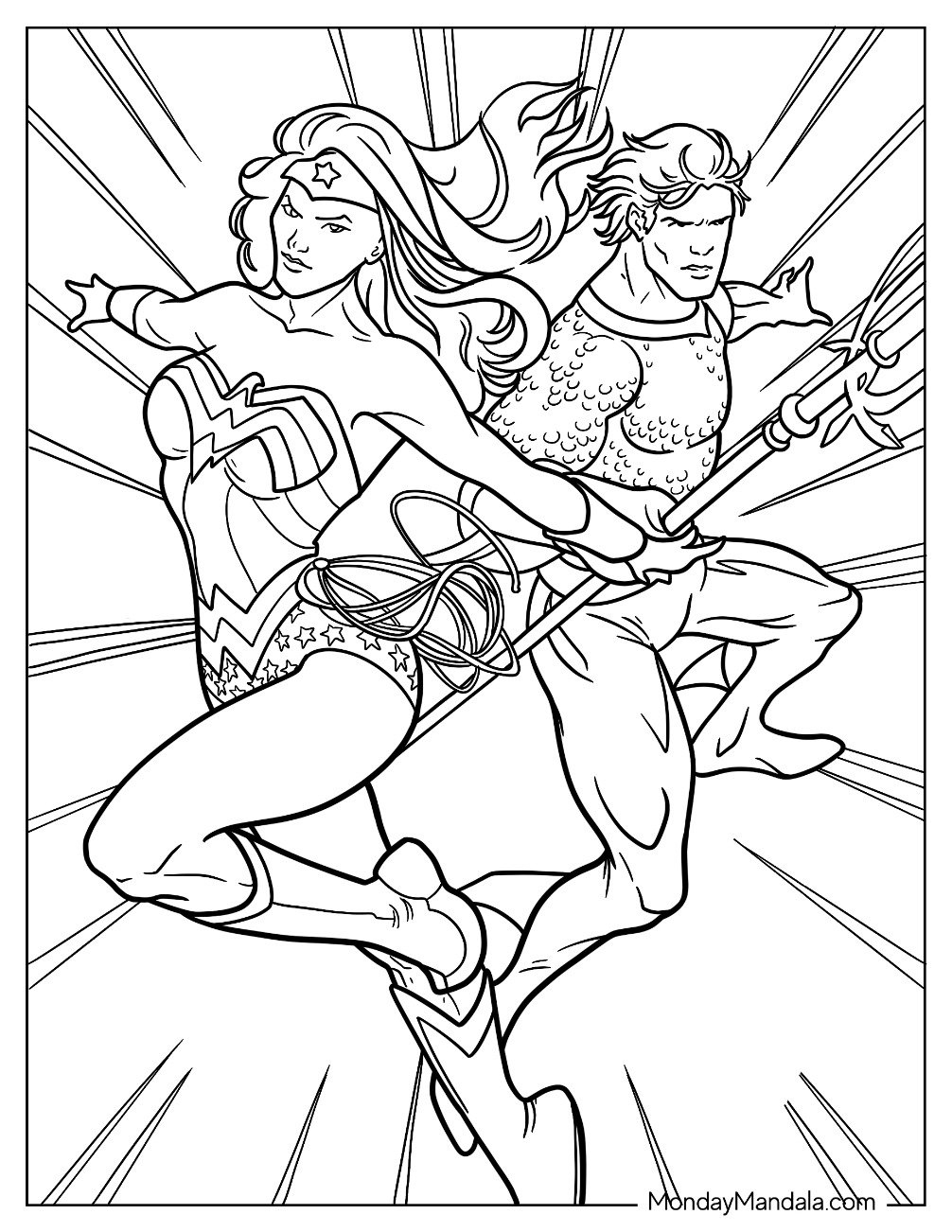 20 Aquaman Coloring Pages Free PDF Printables 