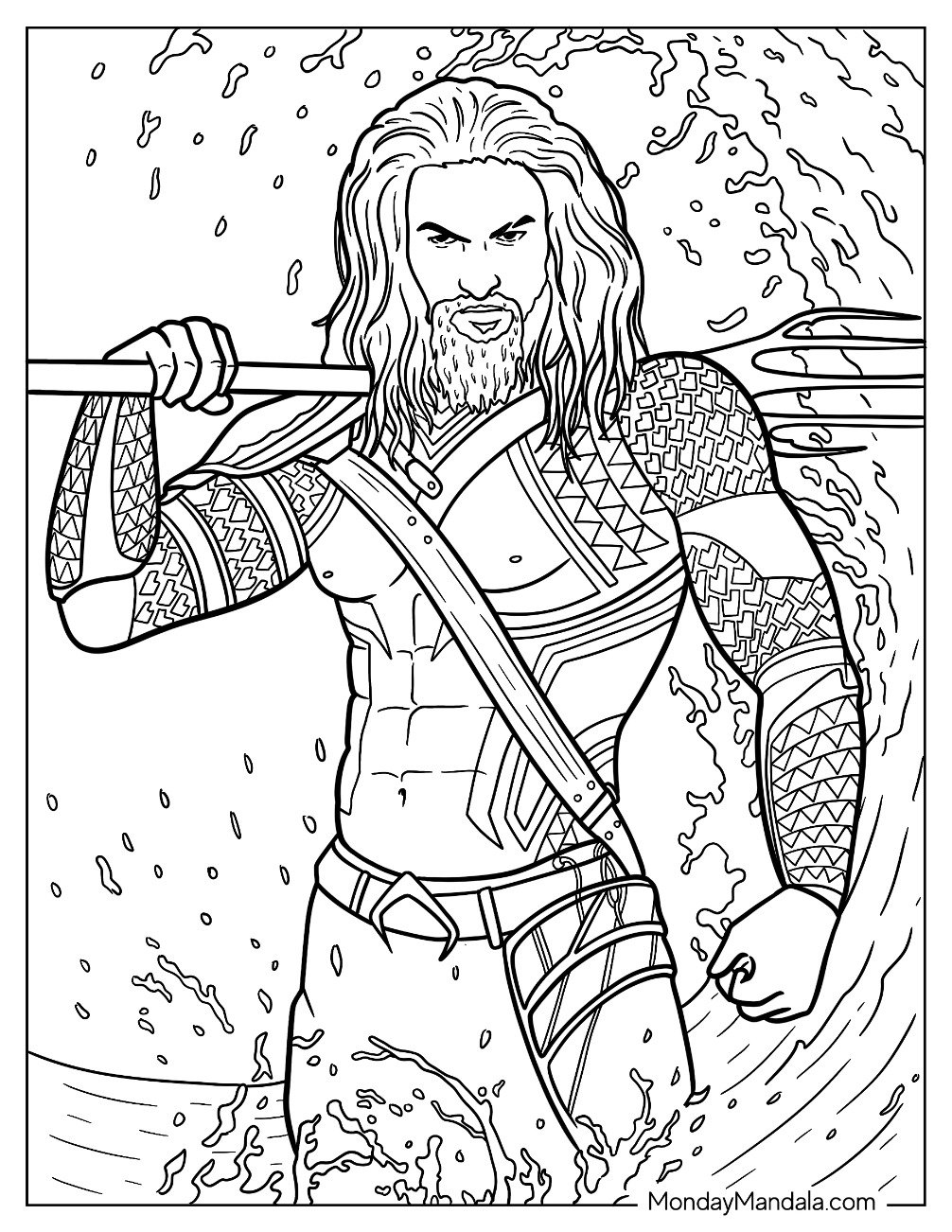 20 Aquaman Coloring Pages Free PDF Printables 