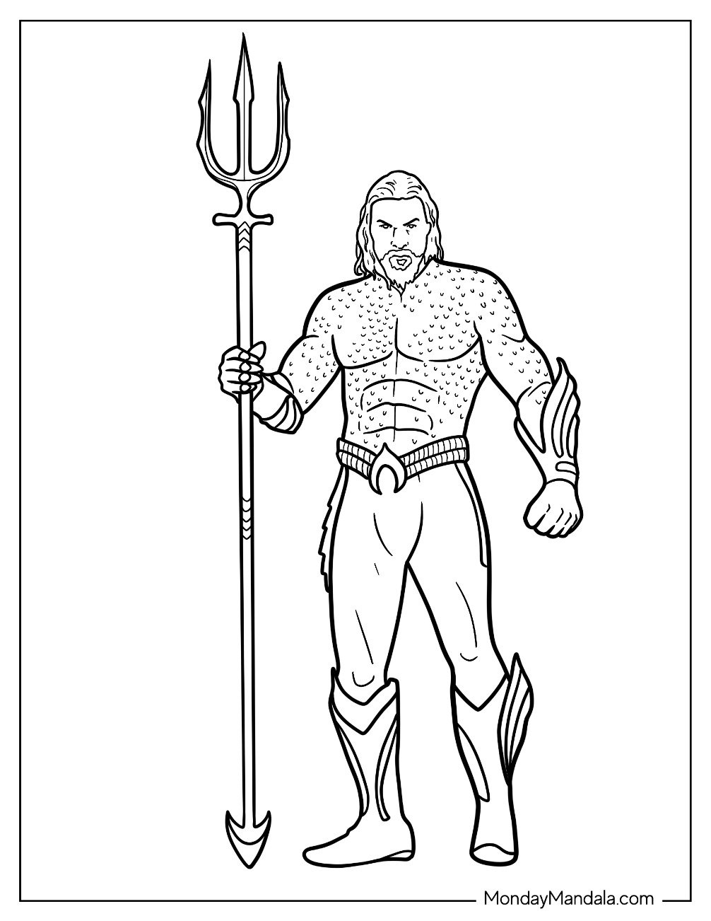 20 Aquaman Coloring Pages Free PDF Printables 
