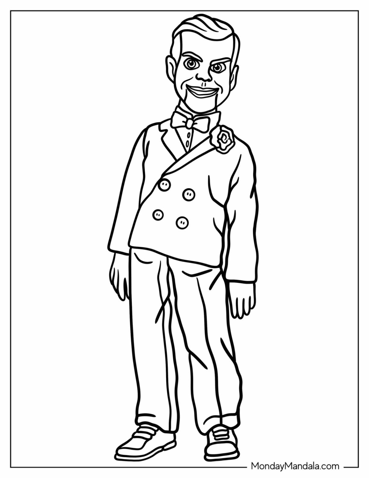 20 Goosebumps Coloring Pages Free PDF Printables 