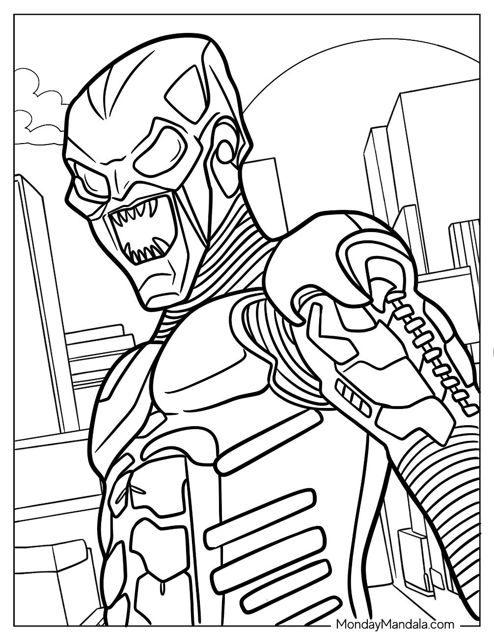 20 Green Goblin Coloring Pages Free PDF Printables 