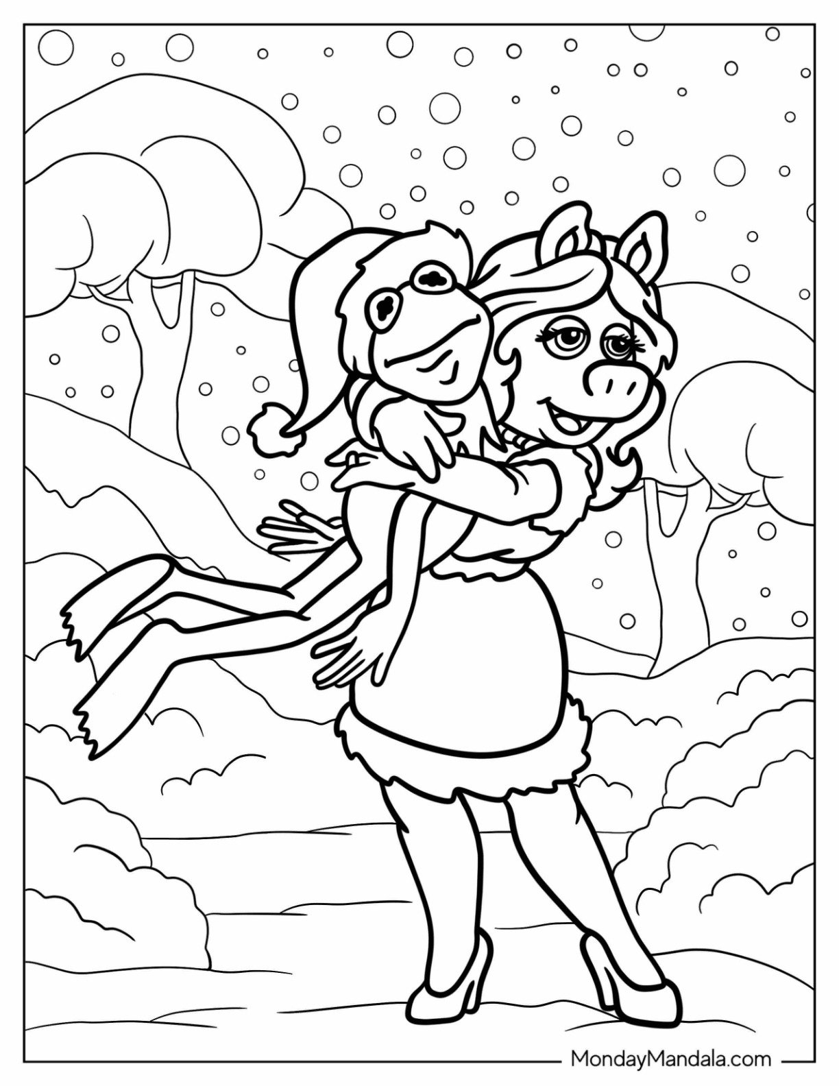 20 Kermit Coloring Pages Free PDF Printables 