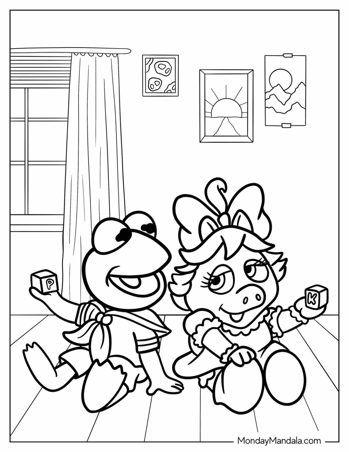 20 Kermit Coloring Pages Free PDF Printables 