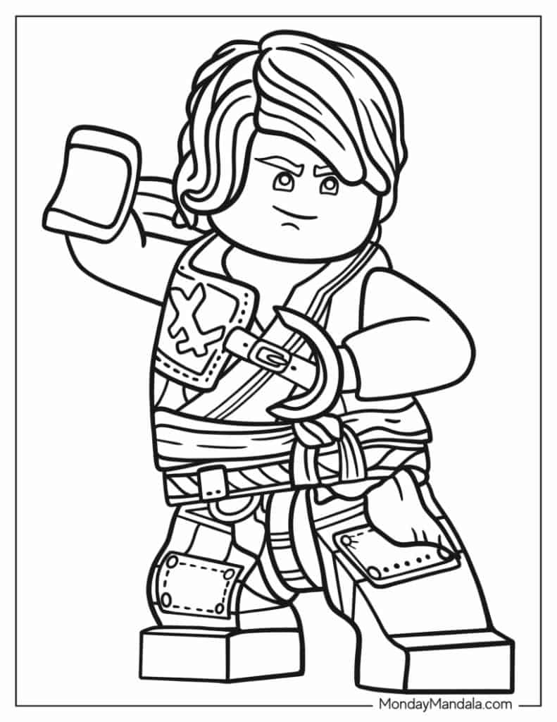 20 Lego Ninjago Coloring Pages Free PDF Printables 
