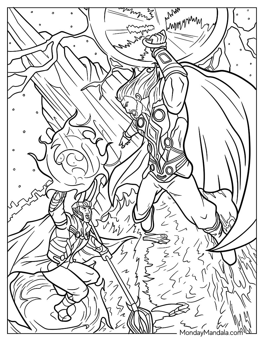 20 Loki Coloring Pages Free PDF Printables 