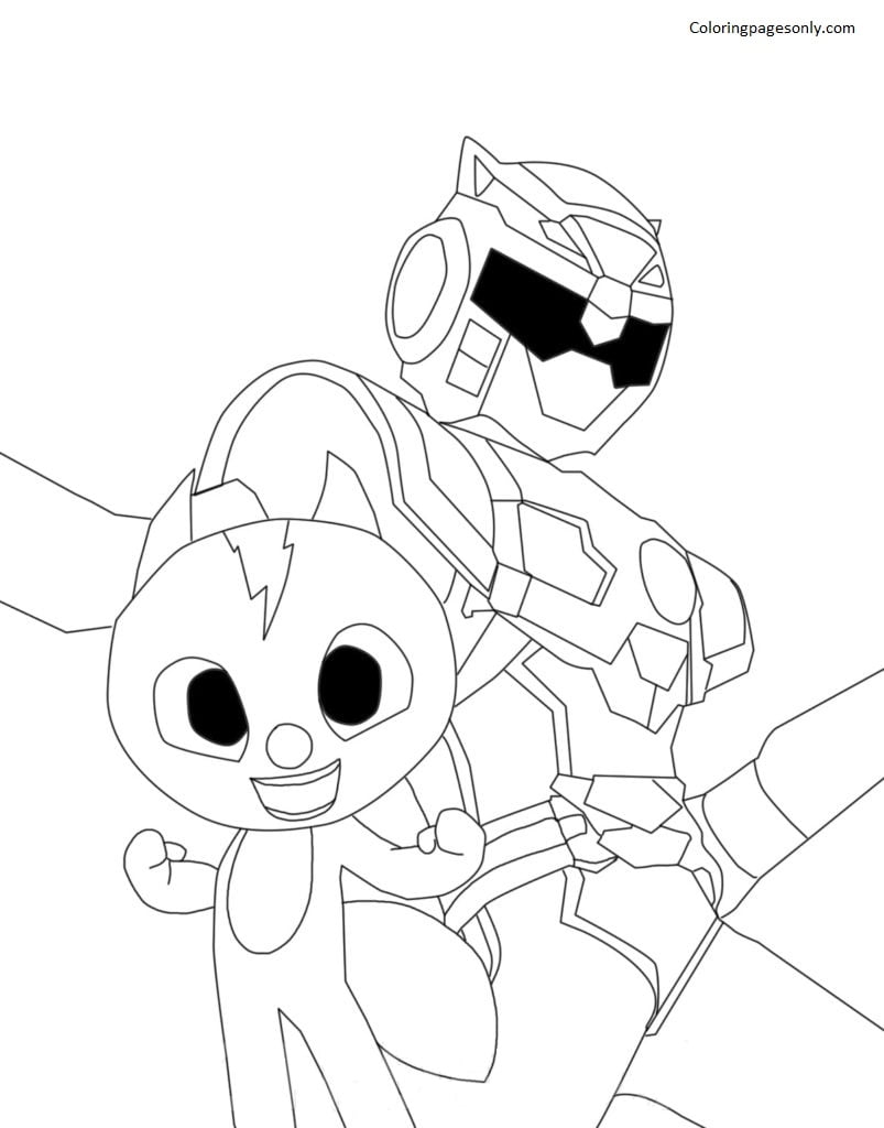 20 Miniforce Coloring Pages Free Printable For Kids And Adults