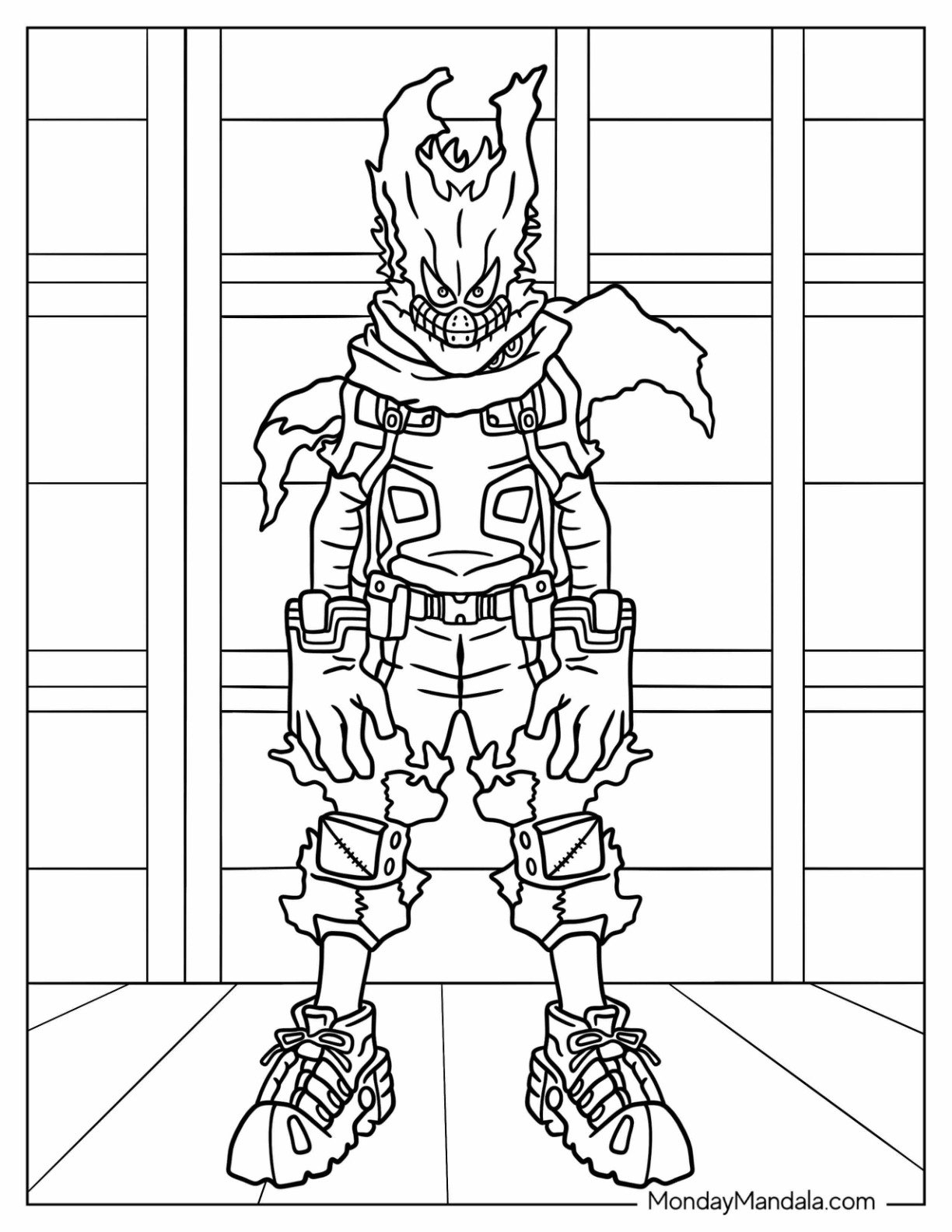 20 My Hero Academia Coloring Pages Free PDF Printables 