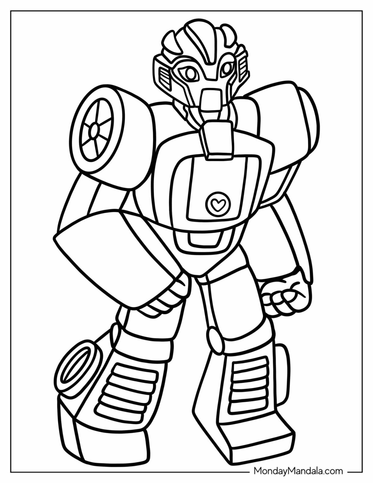 20 Rescue Bots Coloring Pages Free PDF Printables 