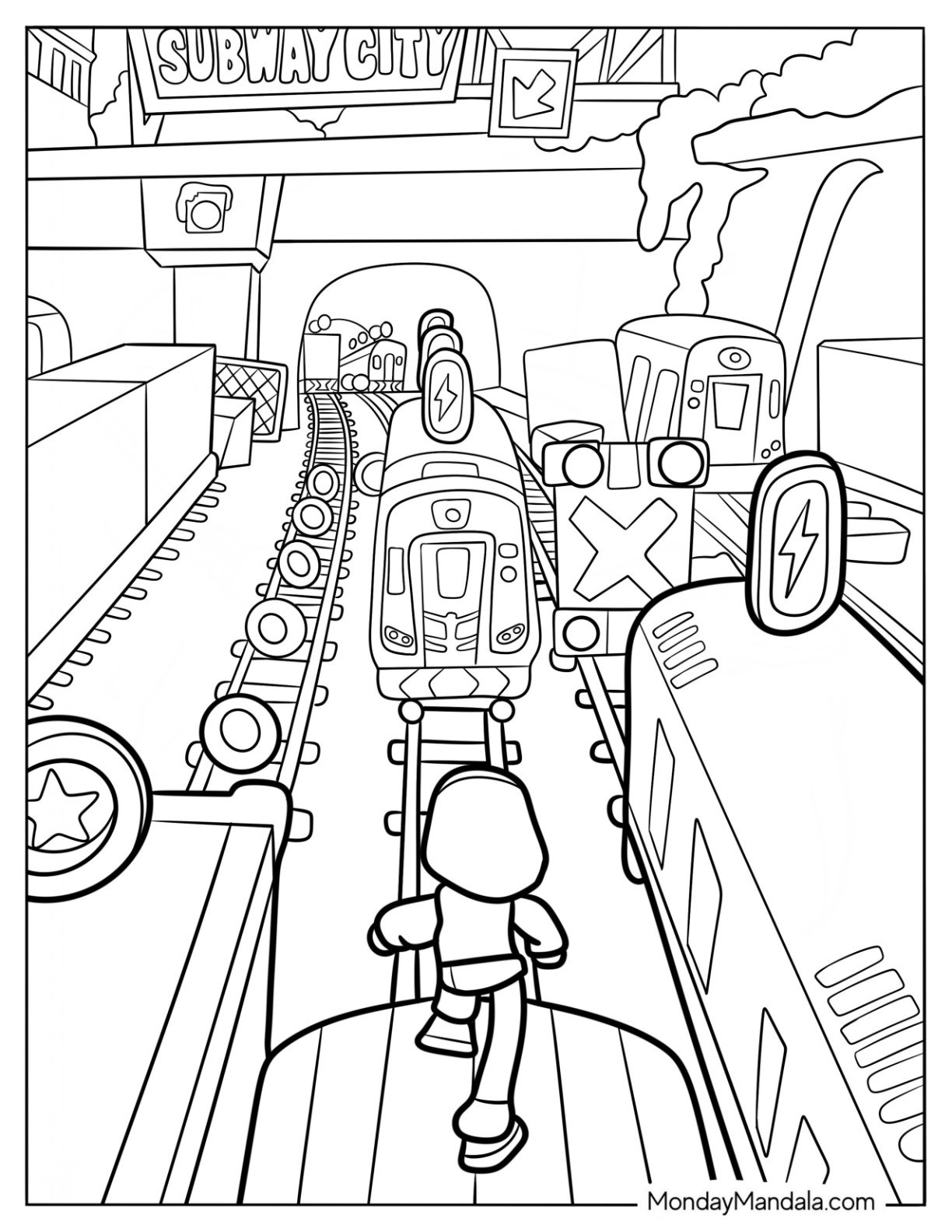 20 Subway Surfers Coloring Pages Free PDF Printables 