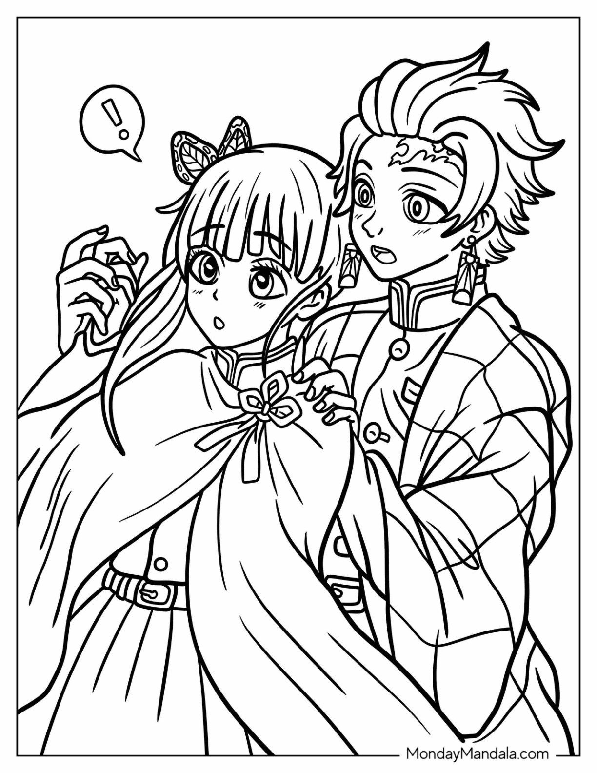 20 Tanjiro Coloring Pages Free PDF Printables 