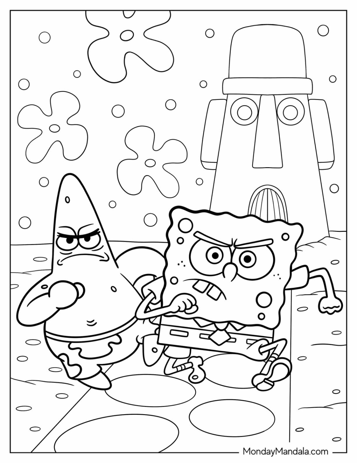 22 Patrick Star Coloring Pages Free PDF Printables 