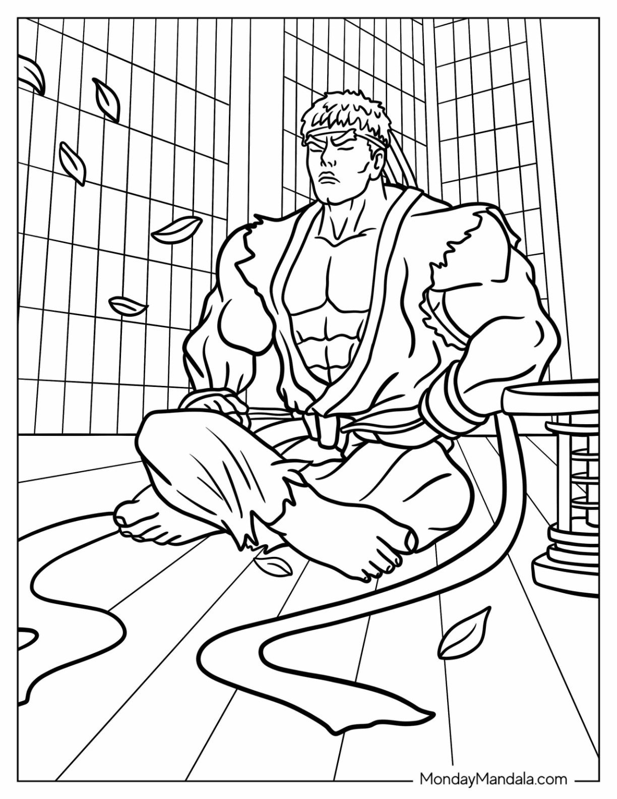 22 Street Fighter Coloring Pages Free PDF Printables 