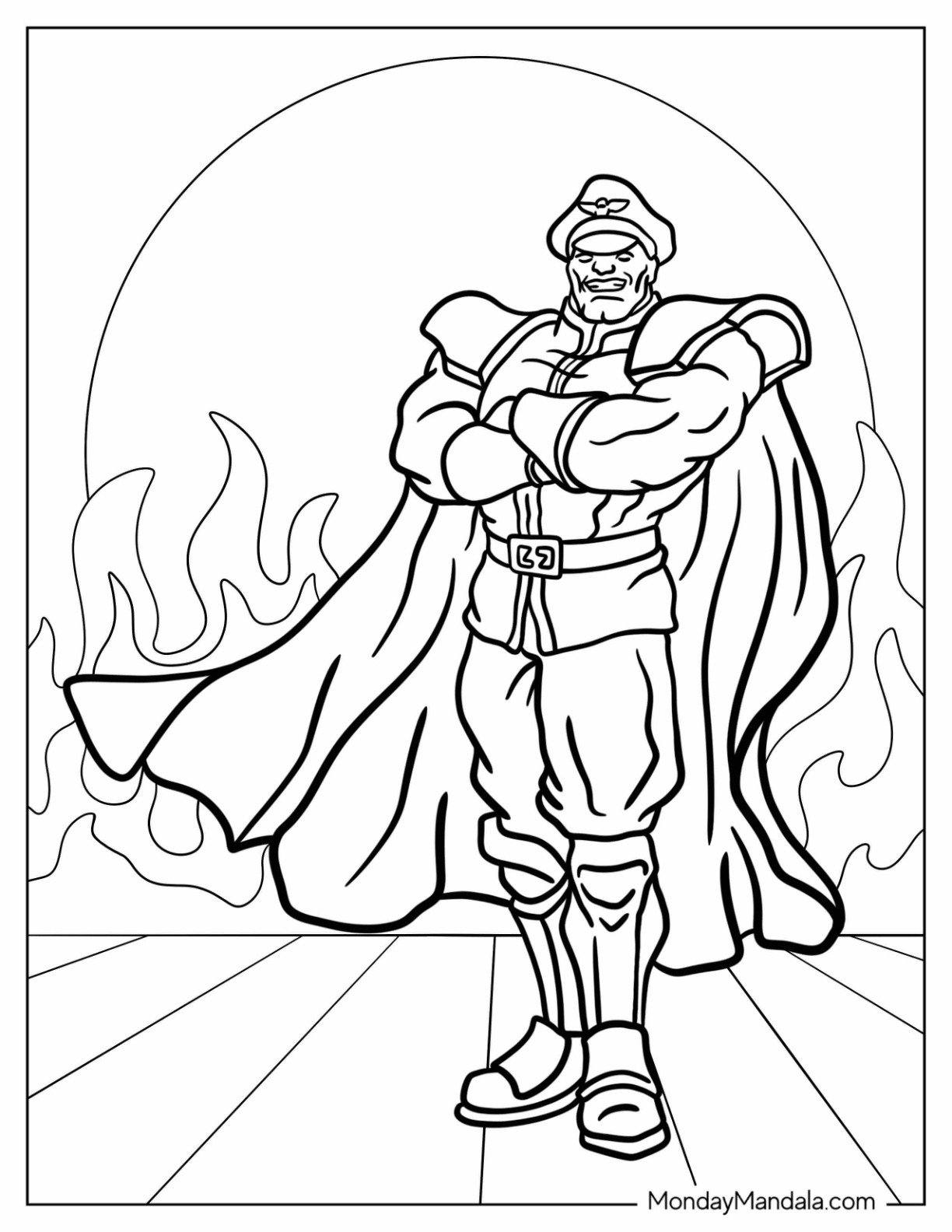 22 Street Fighter Coloring Pages Free PDF Printables 