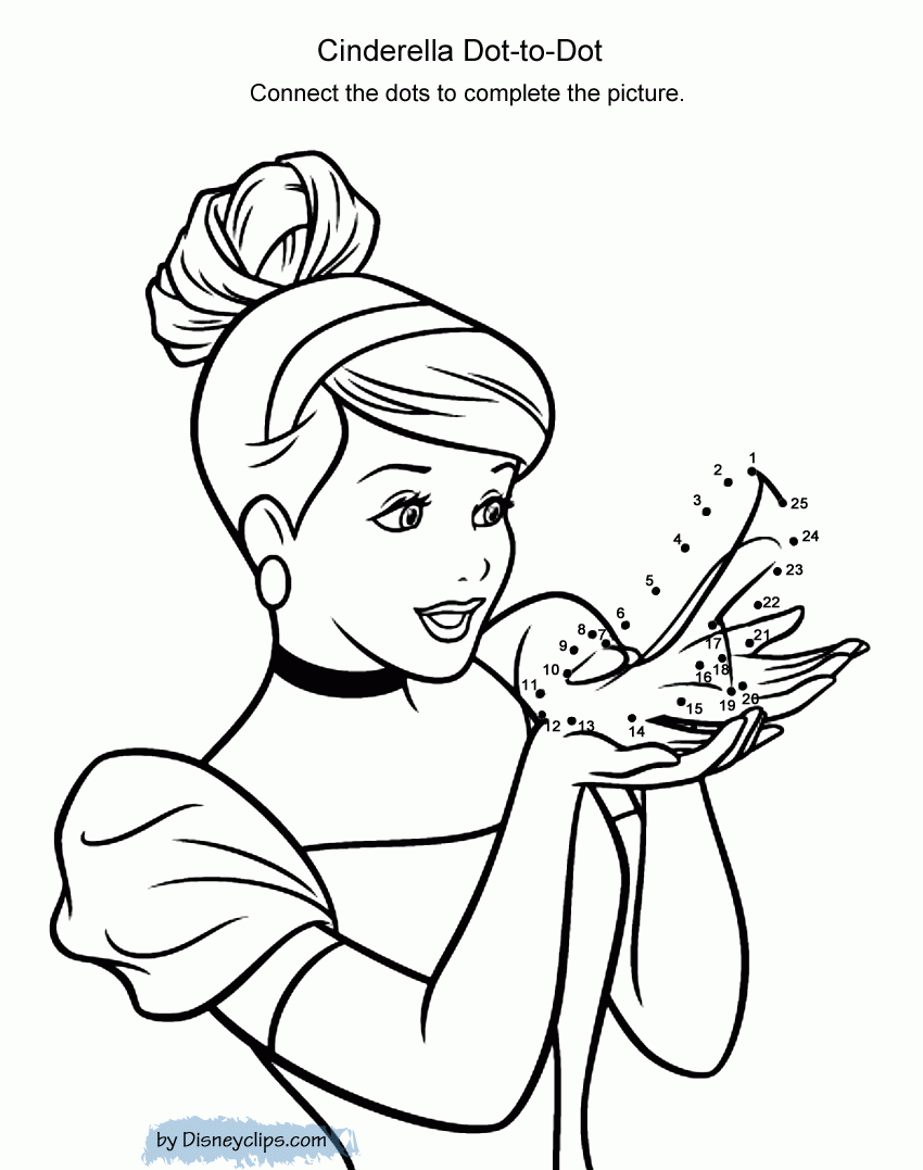 230 Disney s Dot To Dot Ideas Coloring Pages Connect The Dots Dots