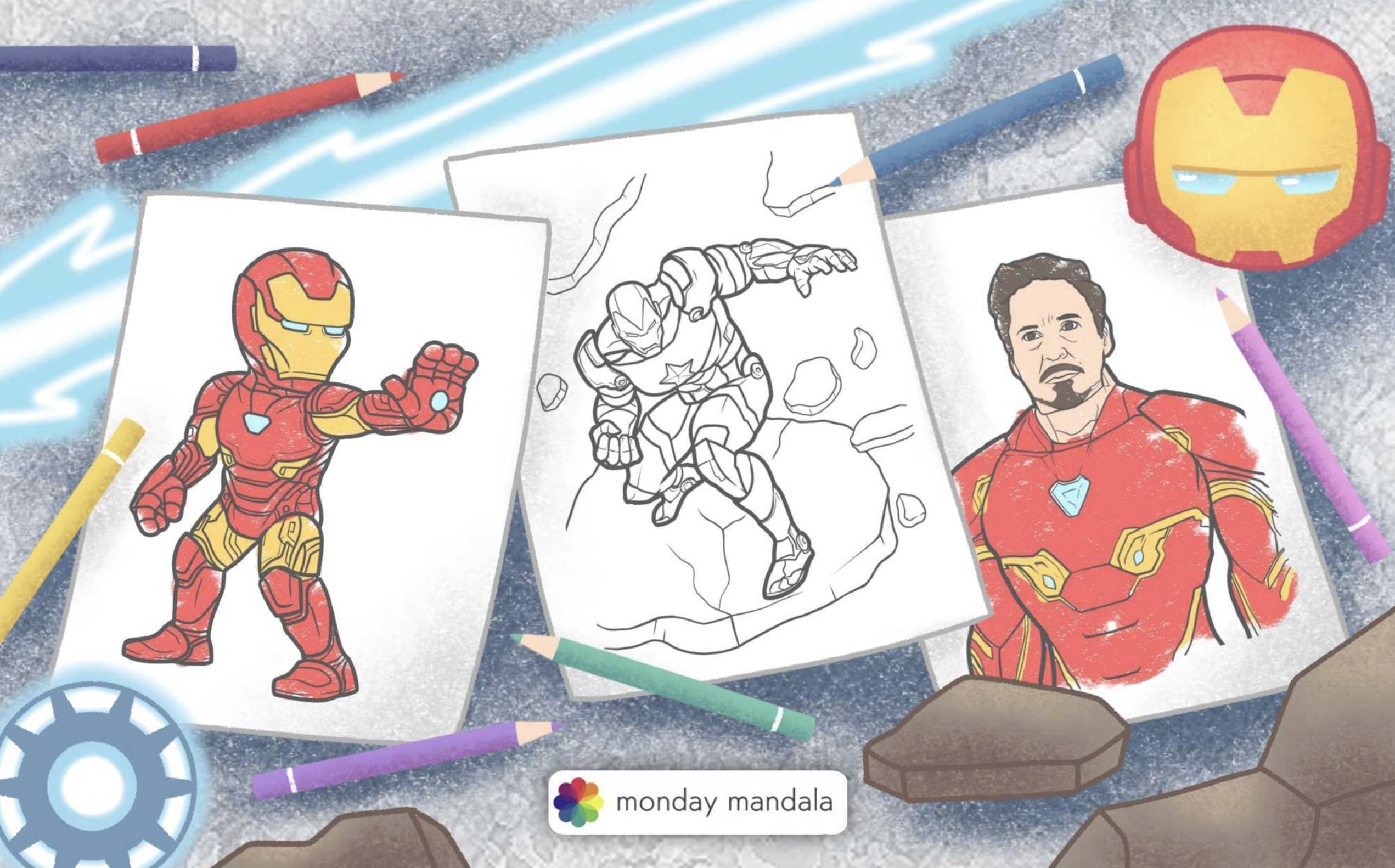 Iron Man Coloring Coloring Pages Printable