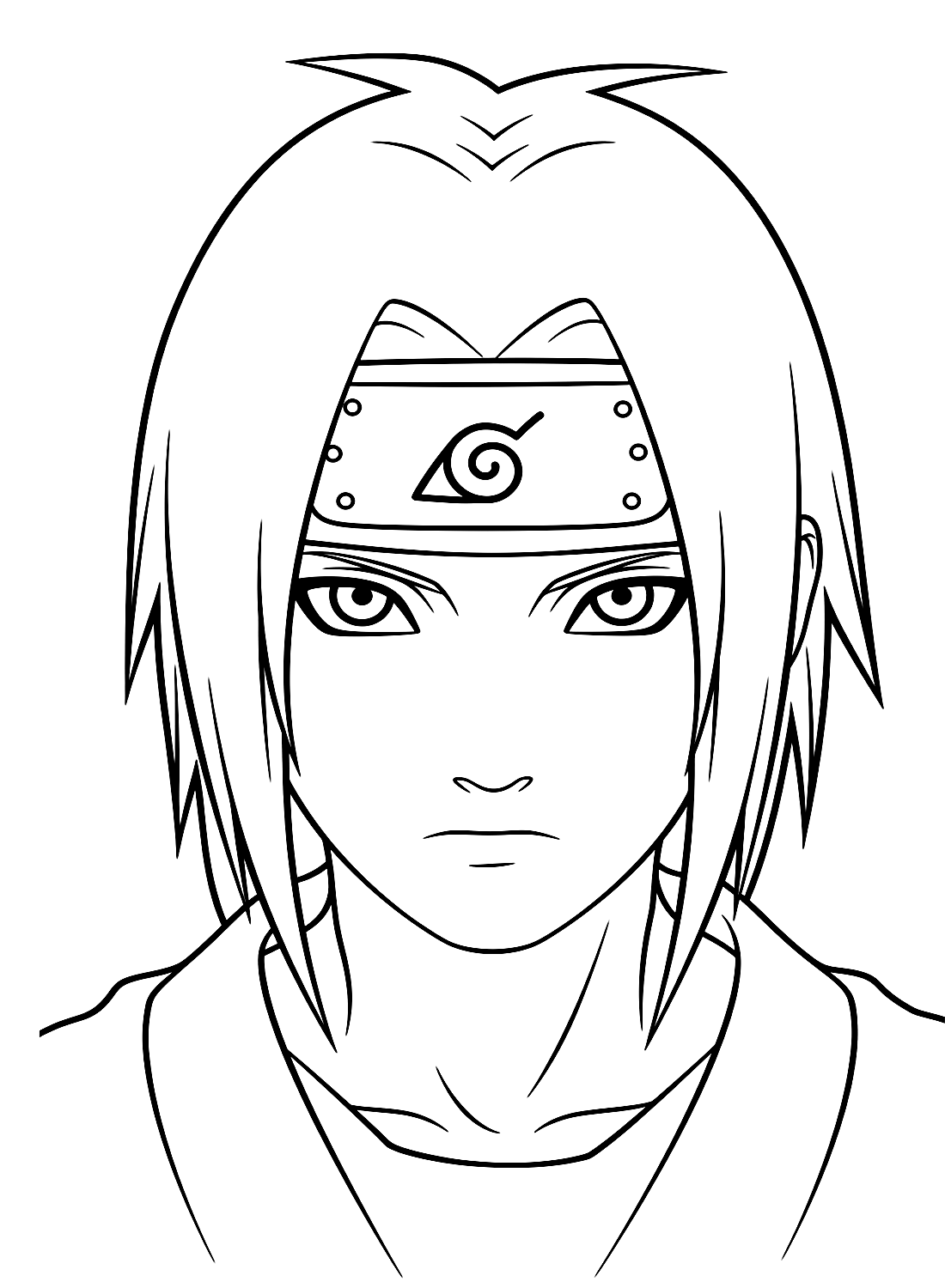 24 Uchiha Itachi Coloring Pages Free Printable For Kids And Adults