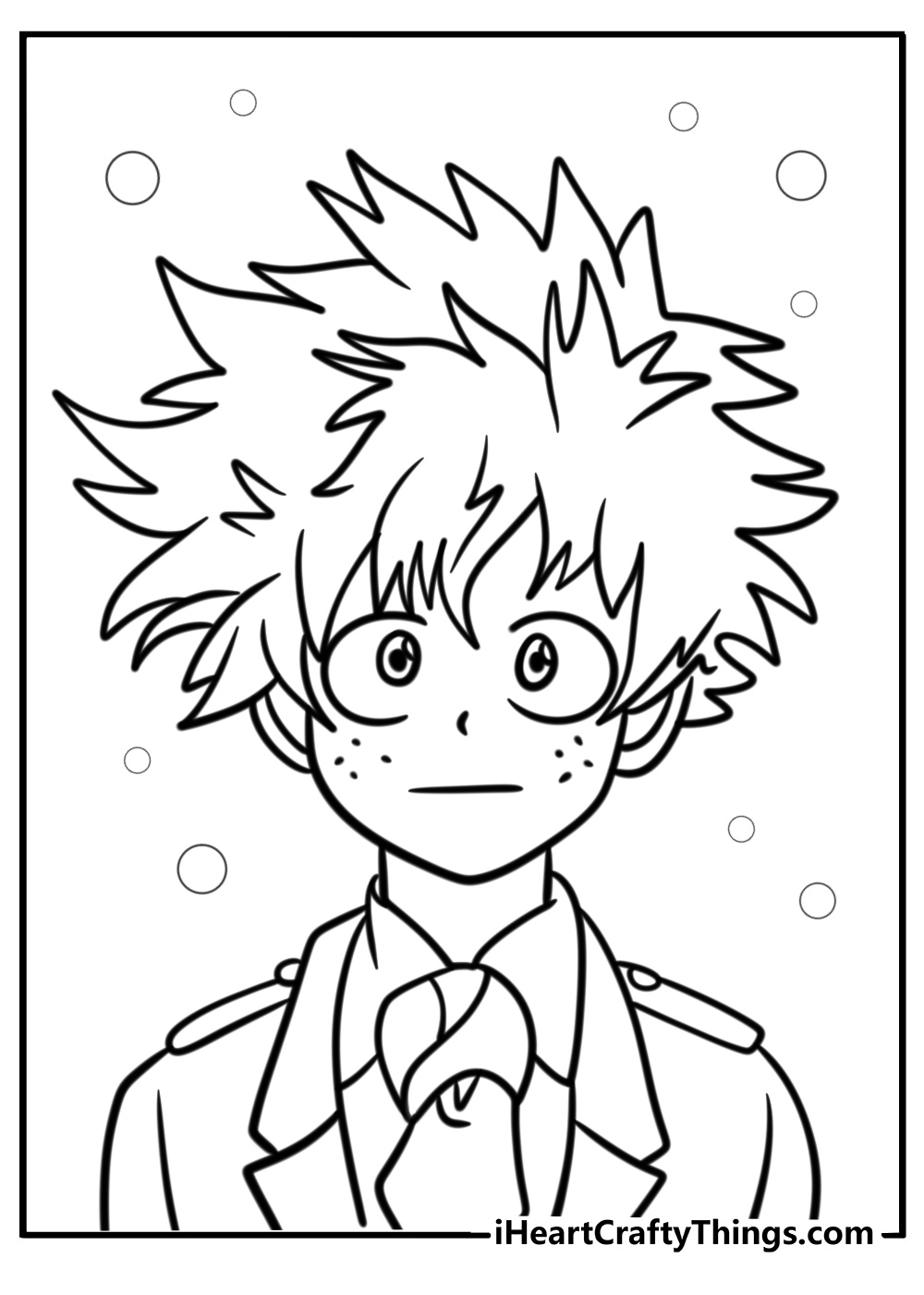 25 Deku Coloring Pages Printable Free PDFs For Kids 