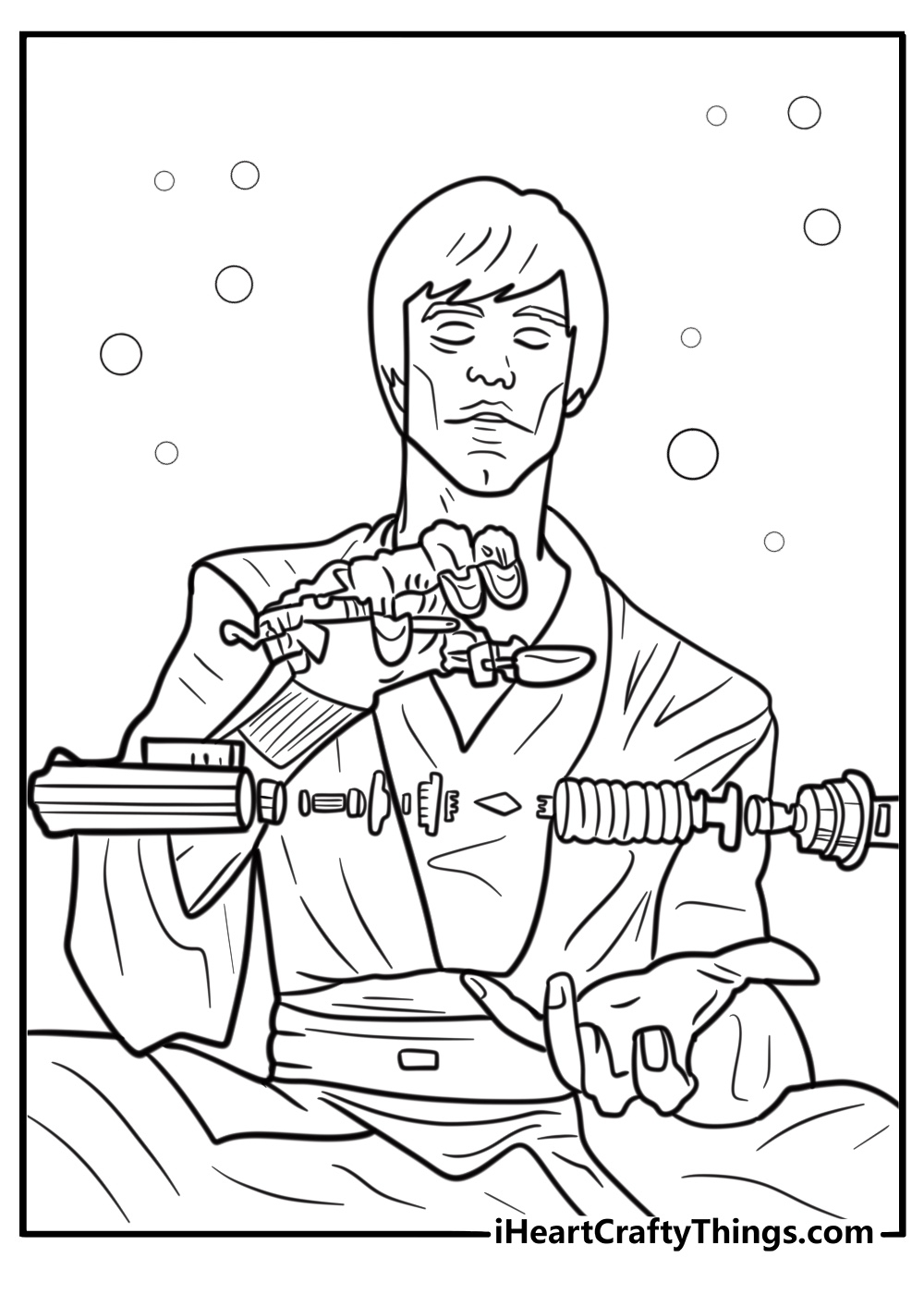 Luke Skywalker Coloring Pages Printable