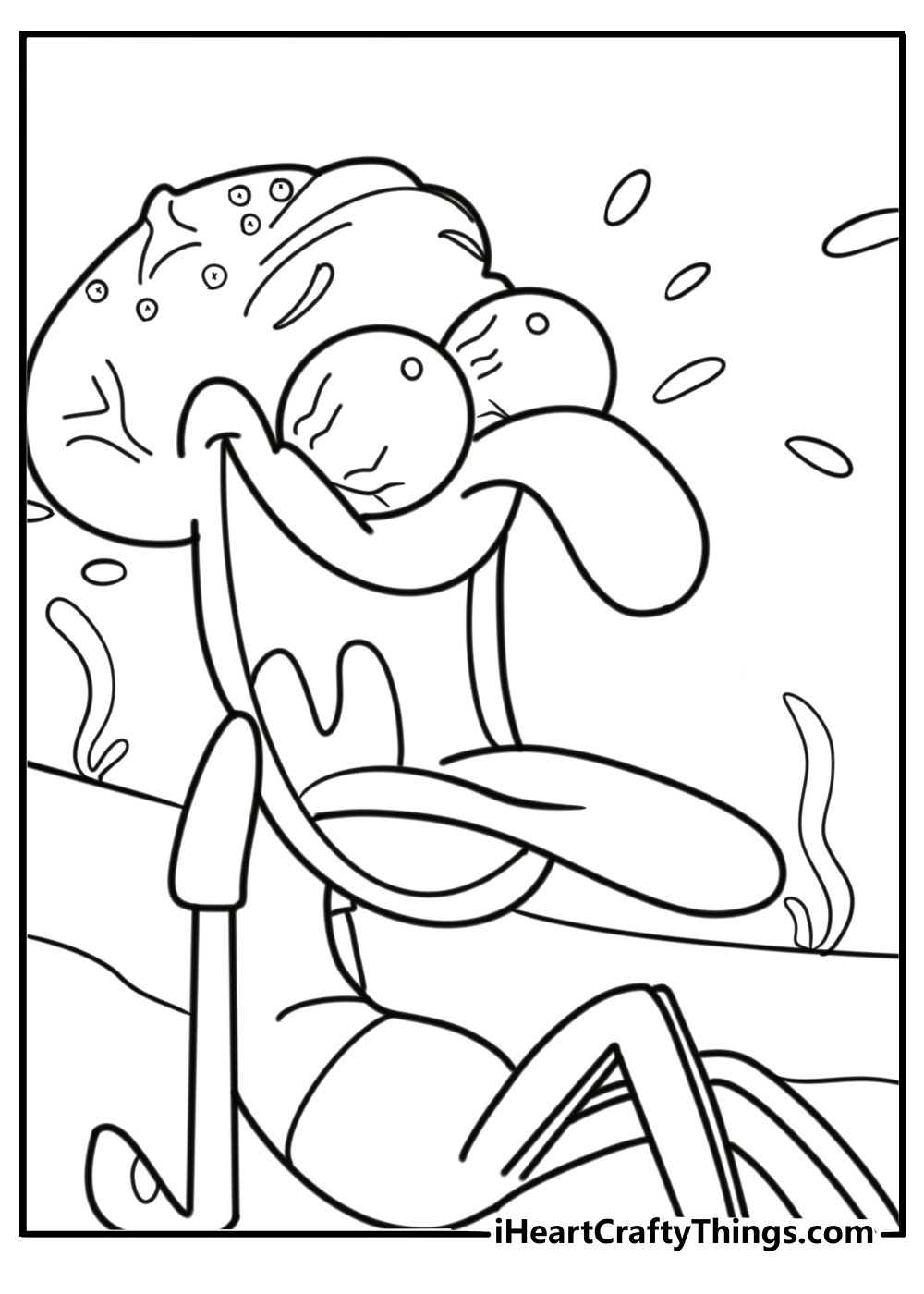 25 Free Squidward Coloring Pages For Kids