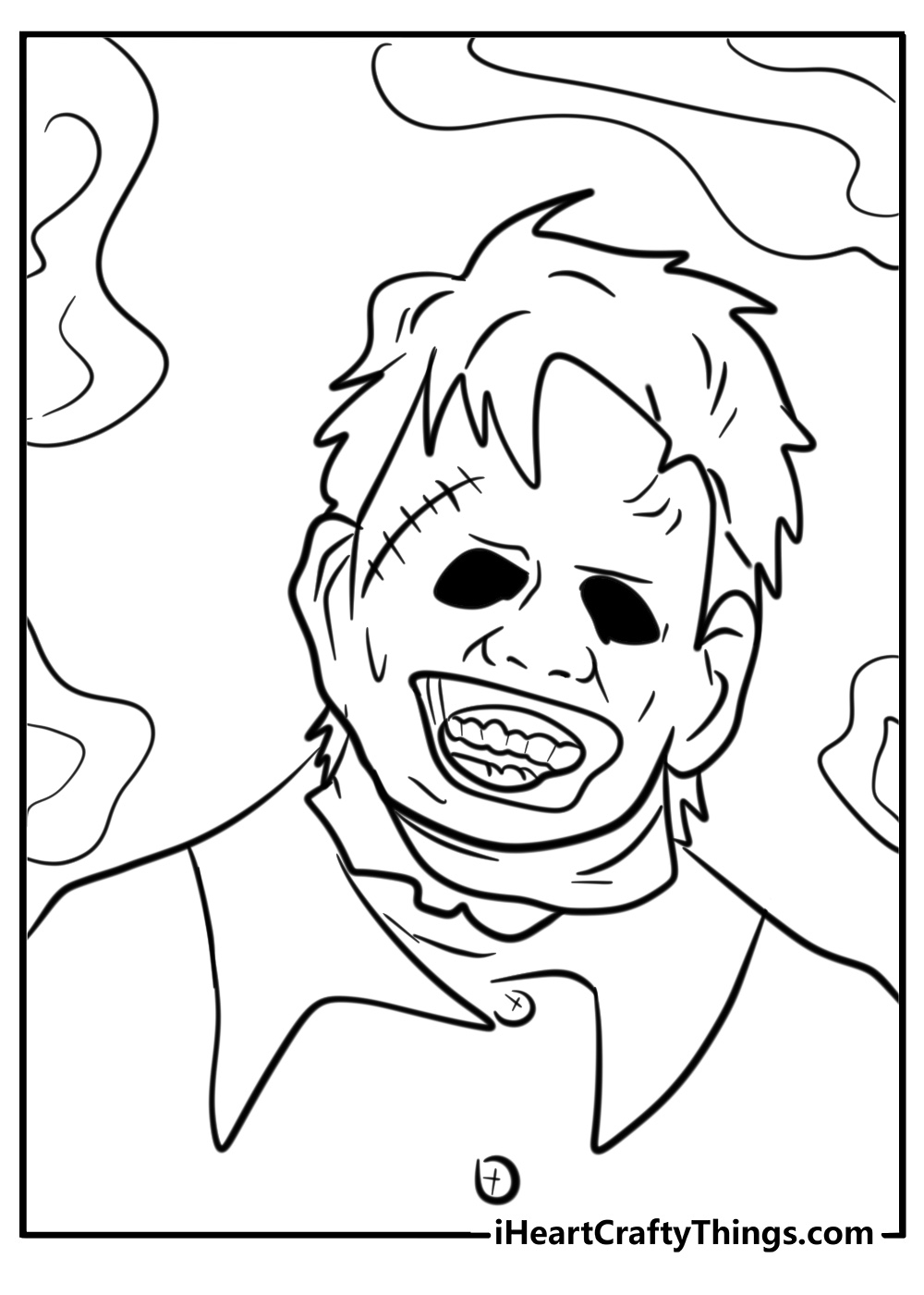 25 New Horror Coloring Pages 100 Free To Print 