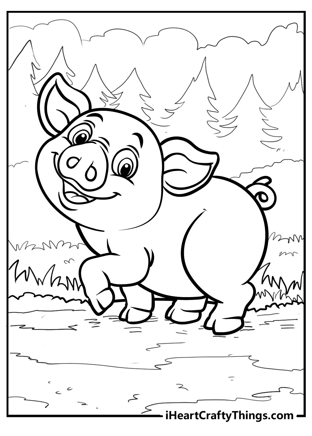 25 Pig Coloring Pages 100 Free Printables 