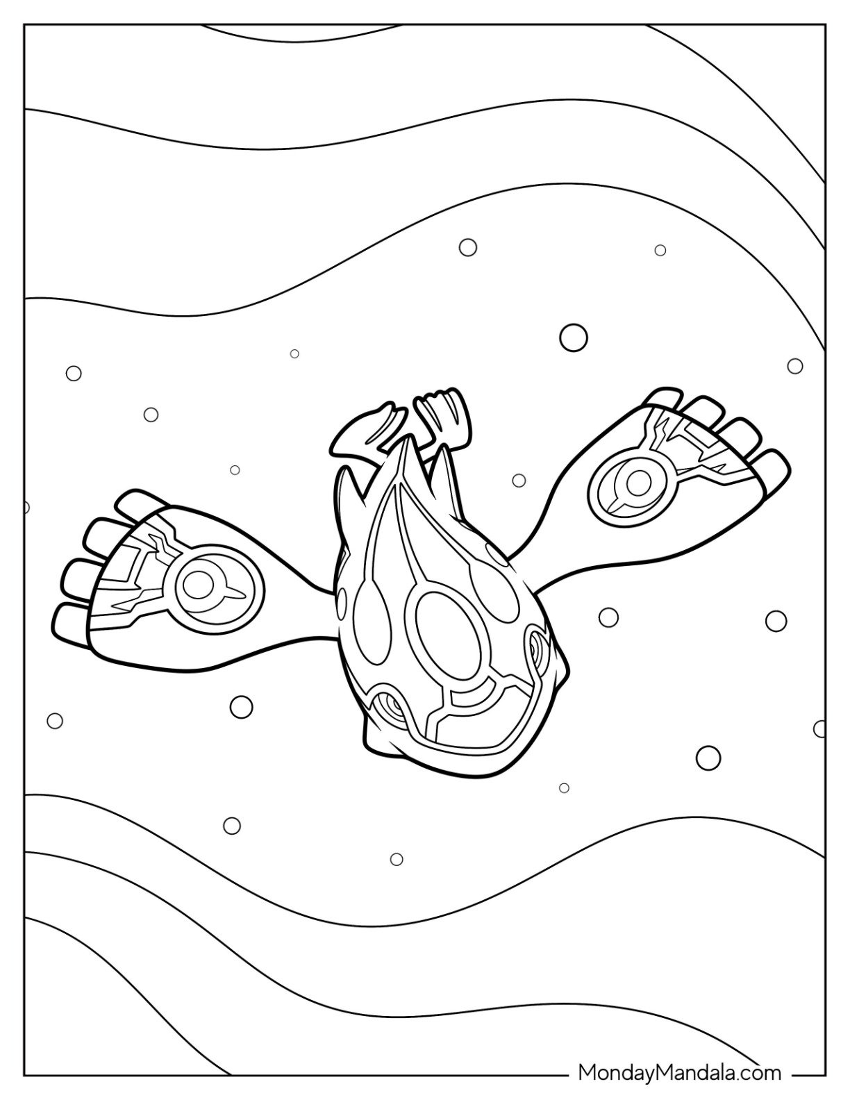 Primal Kyogre Pokemon Free Printable Printable