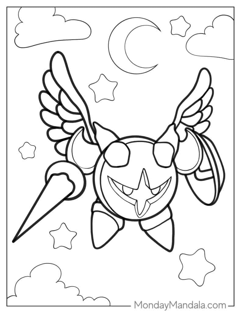 28 Kirby Coloring Pages Free PDF Printables 