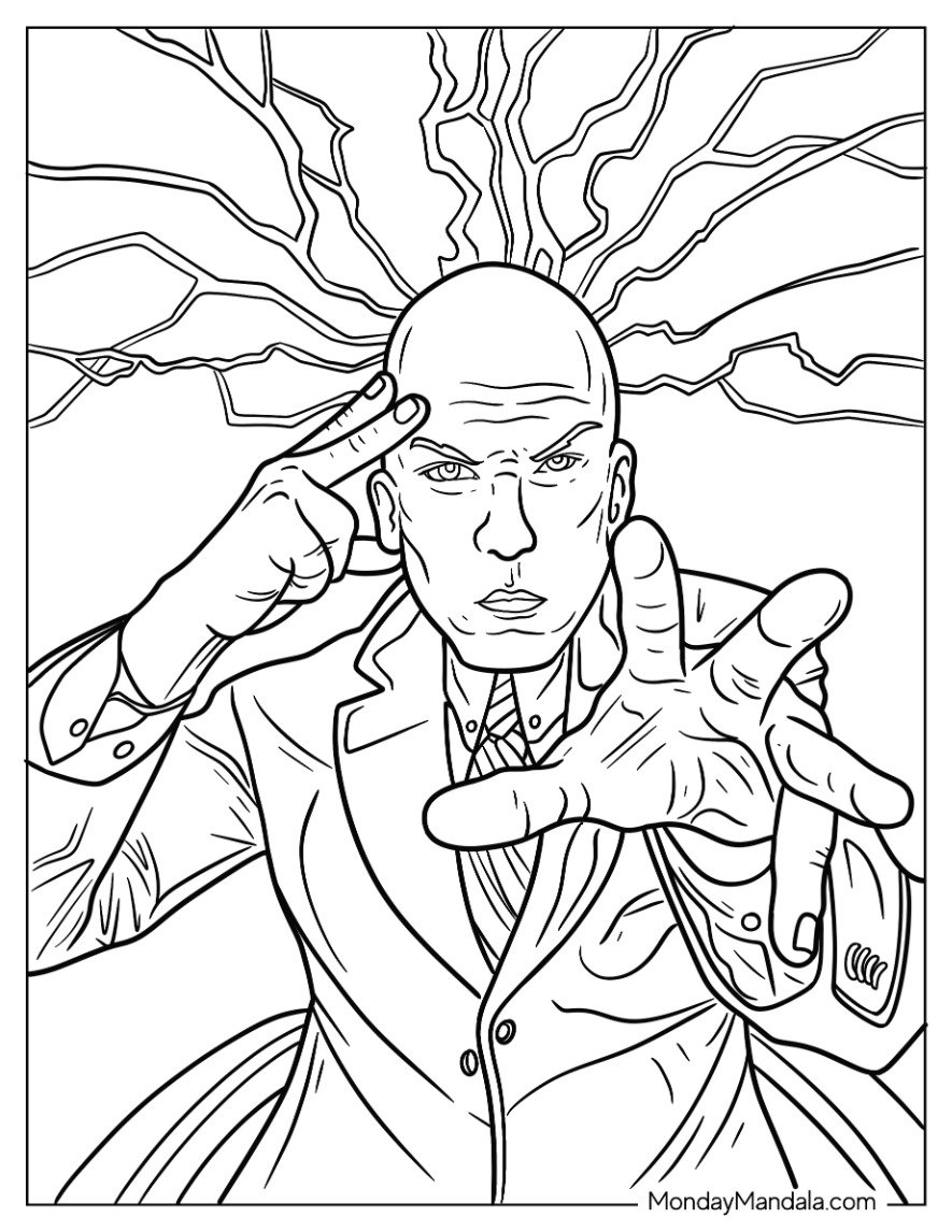 28 X Men Coloring Pages Free PDF Printables 